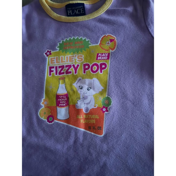 Bundle of 2 Children's Place Size 3T Girl Short Sleeve Blue Purple Tops - Picture 9 of 10